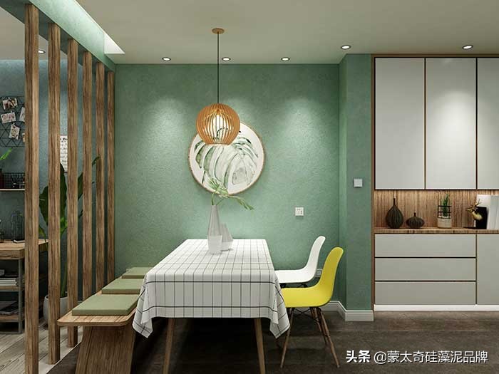 蒙太奇艺术涂料效果图,蒙太奇典彩艺术漆