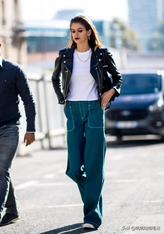超级火爆的老爹裤,今年最火网红老爹裤