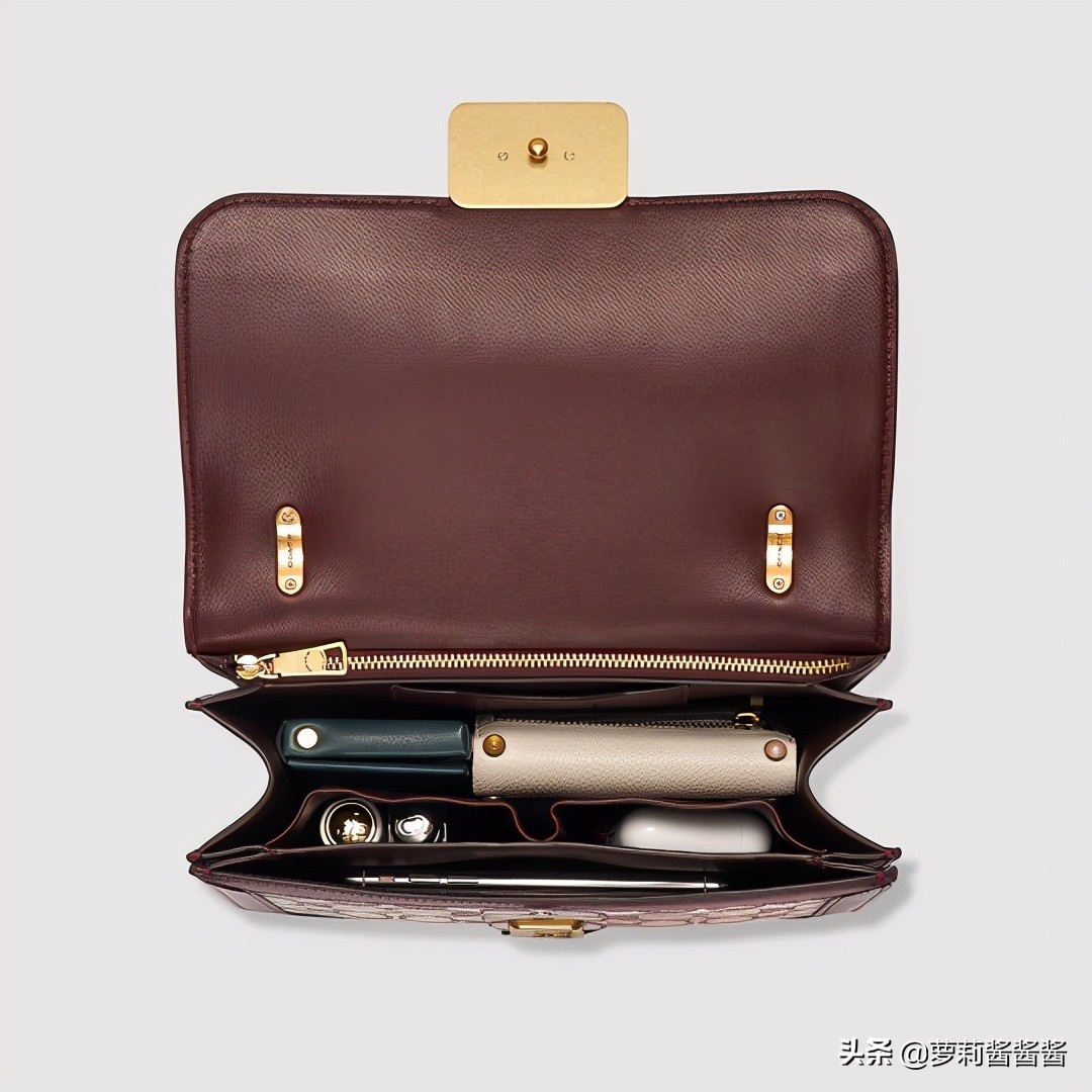 coach提花织物托特包,coach小号提花织物包