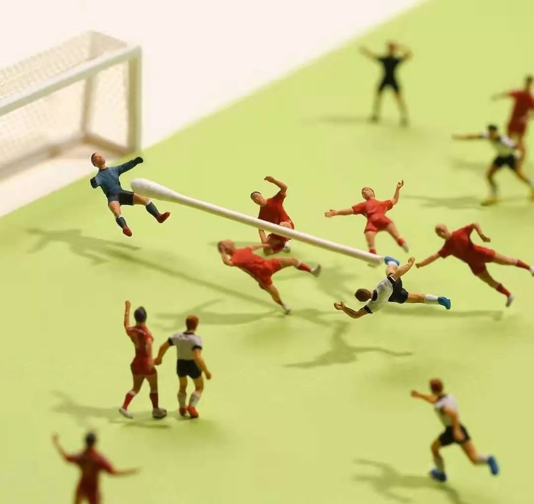 这个日本人，把奥运场地做成一个口罩那么大......