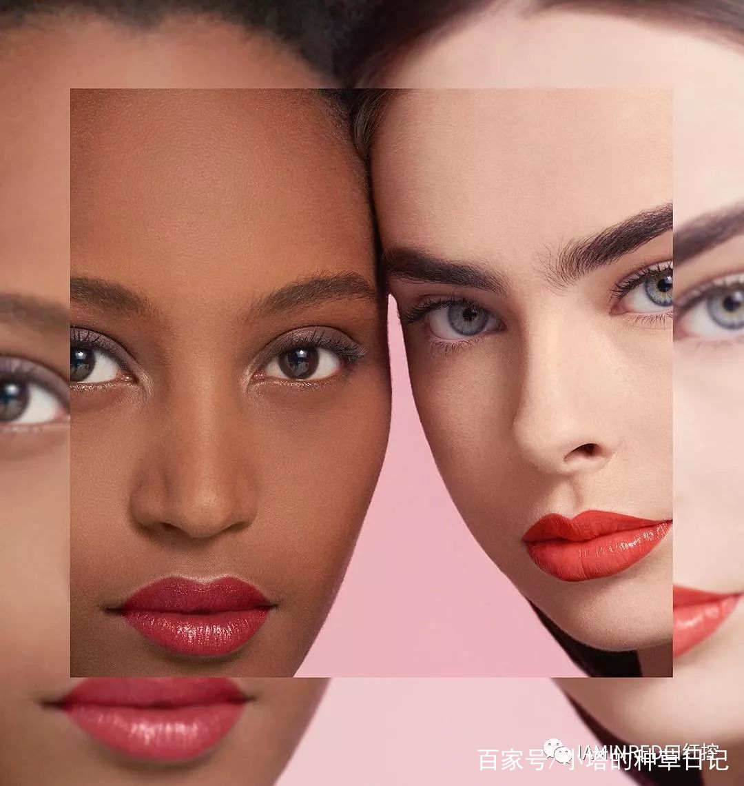 美女化妆涂口红高清自拍,99%的女生涂口红都会犯这个错误