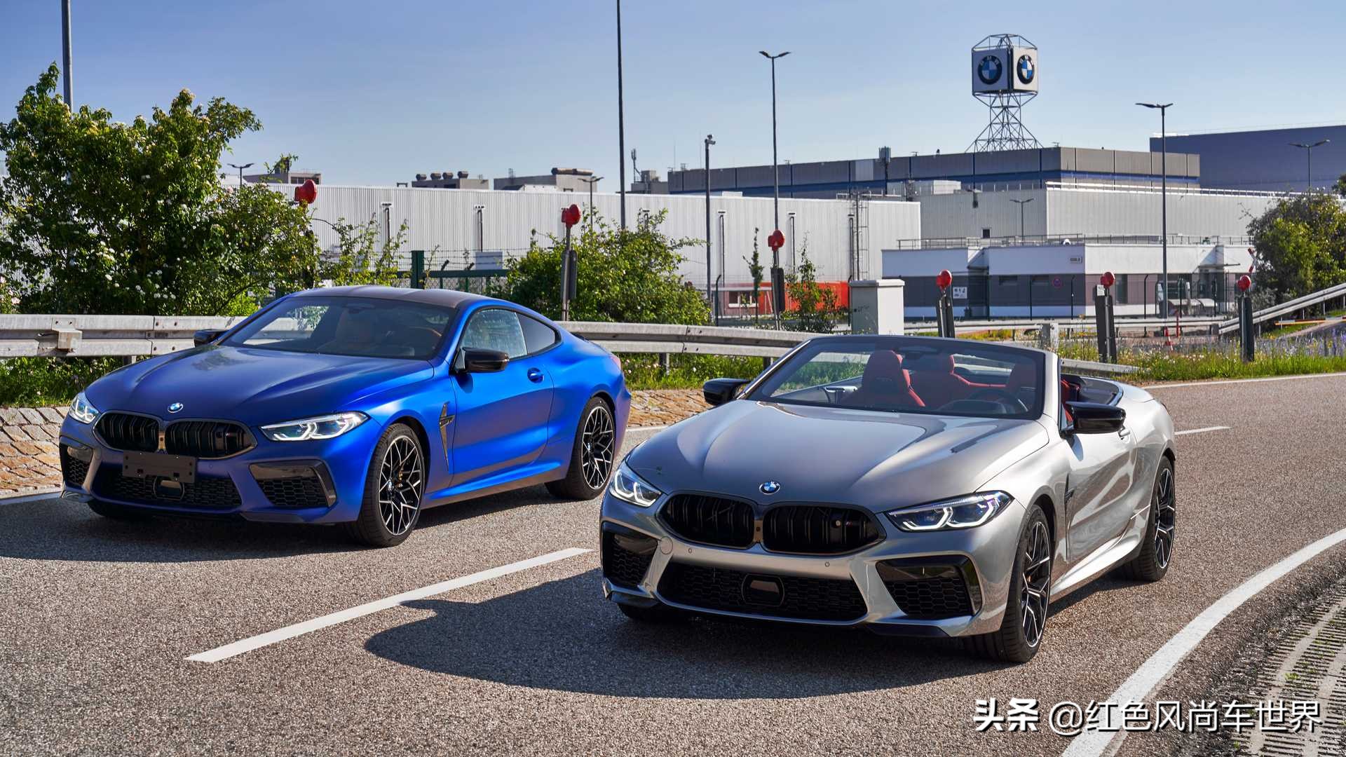 宝马全新m8以及敞篷版多图曝光,宝马全新的m8双门敞篷跑车