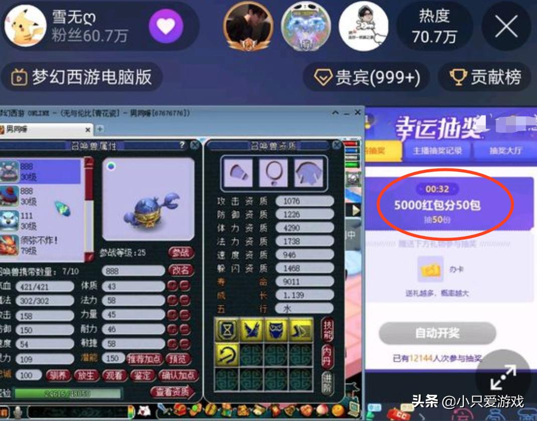 梦幻西游主播浩文直播,梦幻西游cc新主播