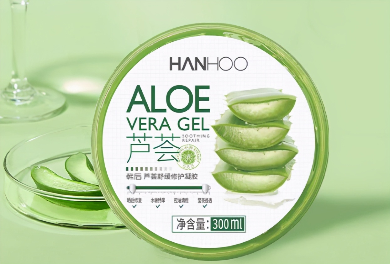 芦荟胶补水保湿美白淡斑韩束,芦荟胶补水保湿晒后养护滋养