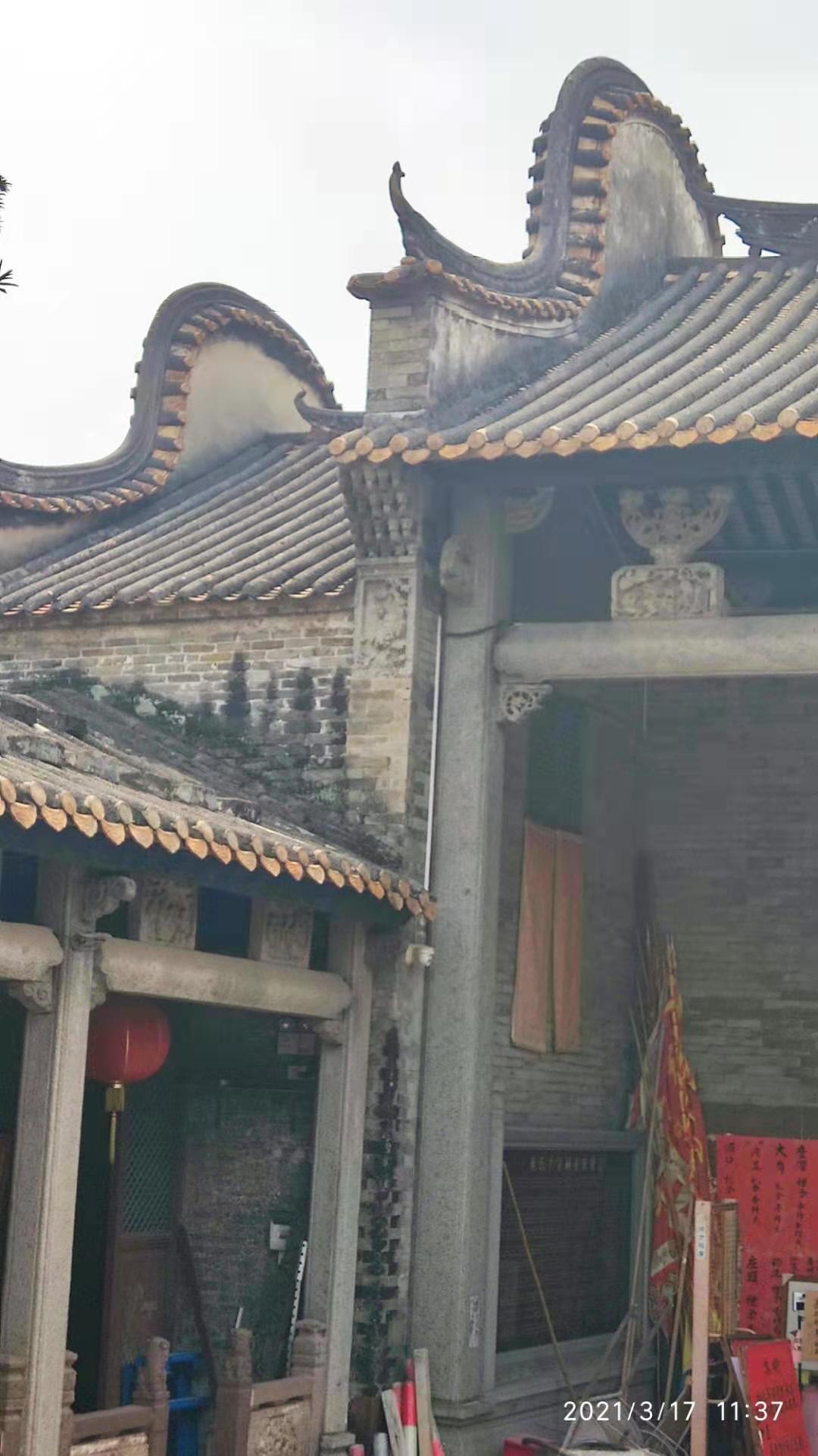 走访“平地黄”,睇大宗祠“花堂”