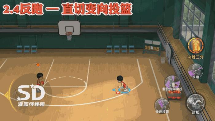 灌篮高手手游所有角色大招的帽点,灌篮高手手游木暮三分球怎么盖