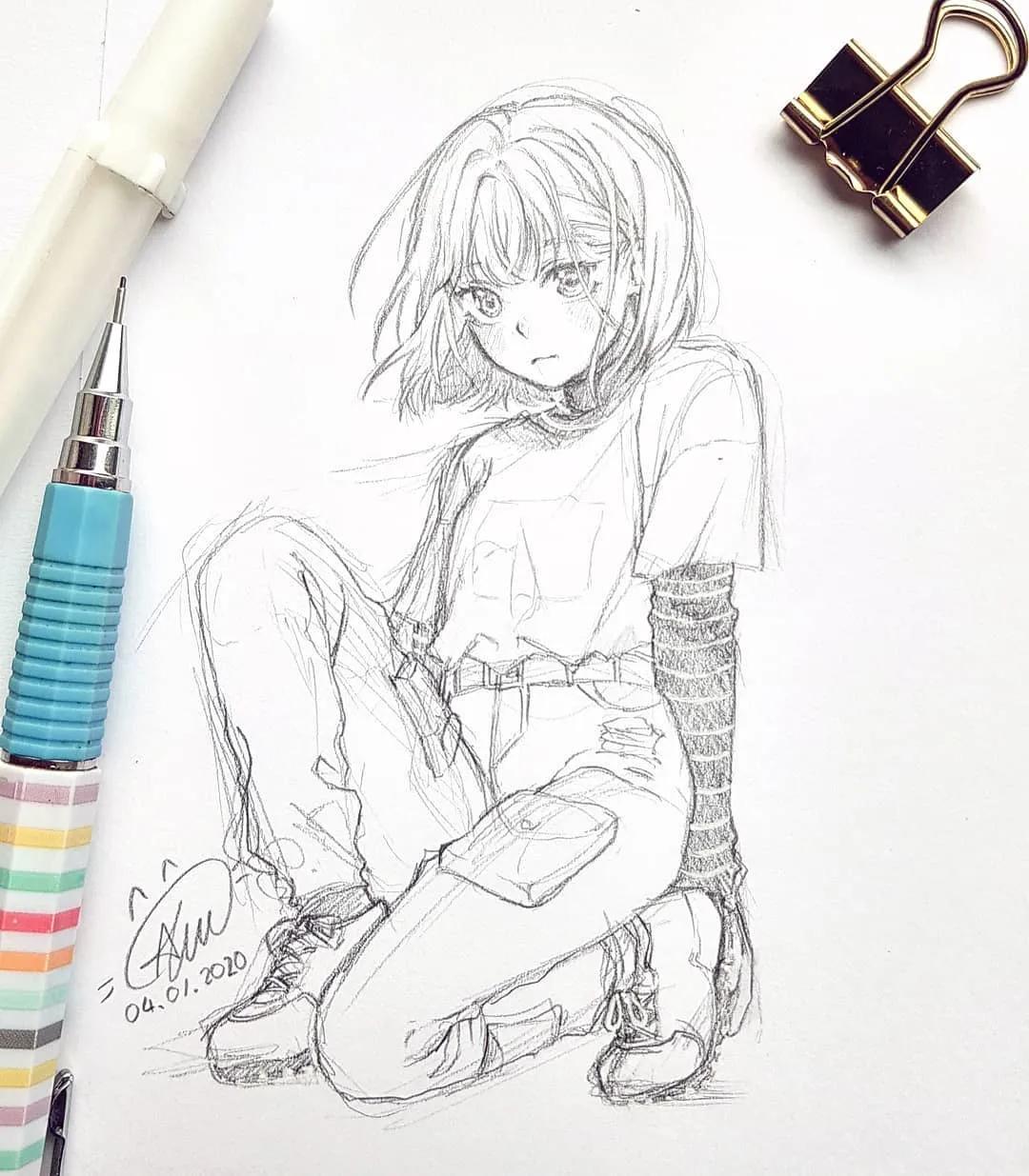 超细节零基础绘画动漫教程书推荐,超级简单的动漫人物画新手小白