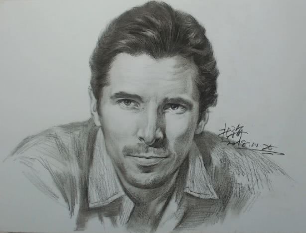 名师头像素描小男孩,名师素描头像