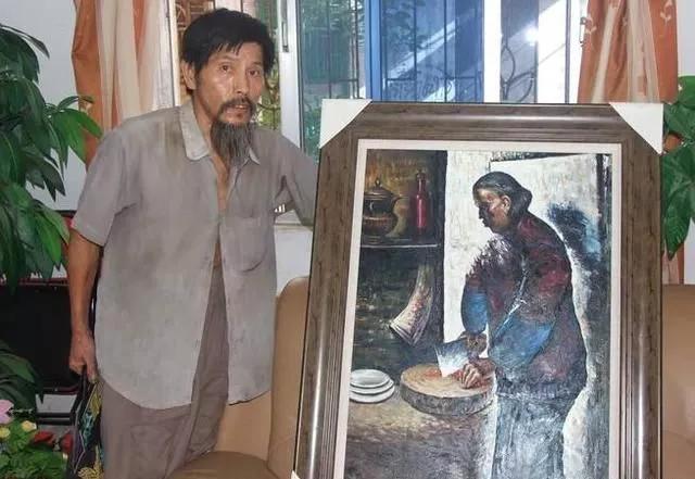 64岁疯子画家痴迷画画，作品堪称毕加索，专家痛批：小学生水平