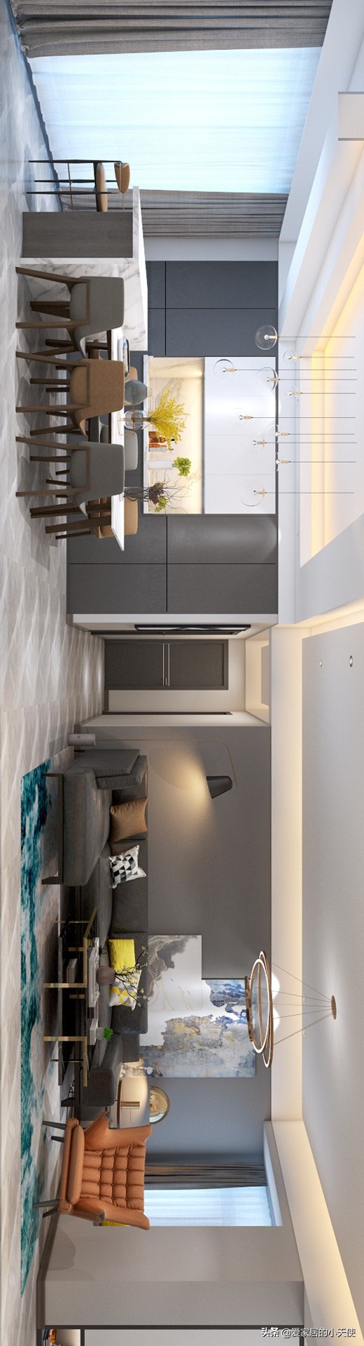 星辰园230㎡【现代高级灰】│寂静之声