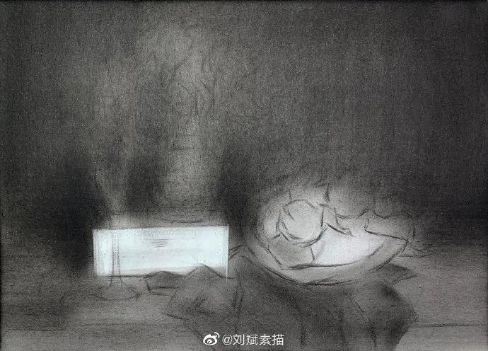 刘斌素描技法用的绘画材料,刘斌素描用的什么笔