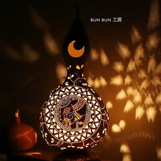 日本主妇用葫芦做灯,一个卖出1000高价:精致的手作真值钱