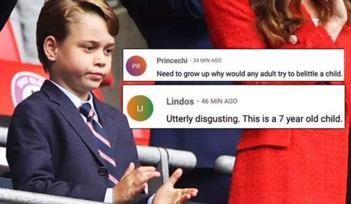 乔治王子最新近况,乔治王子被教训