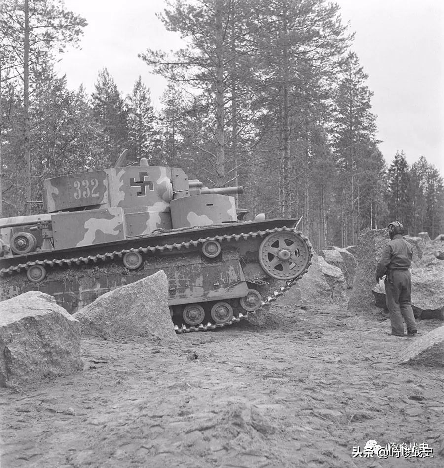 二战芬兰装甲兵：感谢运输大队长斯大林，给我们送来了坦克