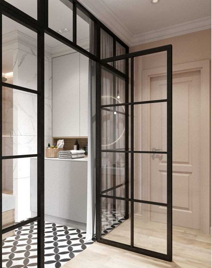 140平米北欧拼色实木风格装修,新中式田园风北欧风格装修效果图