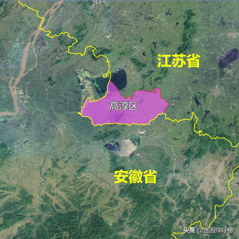 南京浦口地形图,江苏南京市地图全图高清版