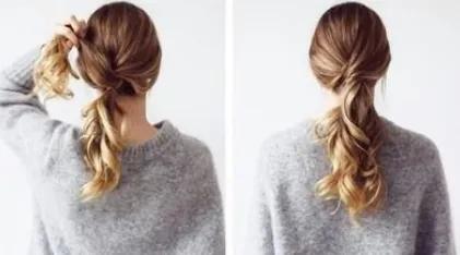 中长发怎么扎好看又简单漂亮,中长发怎么扎好看的侧麻花辫