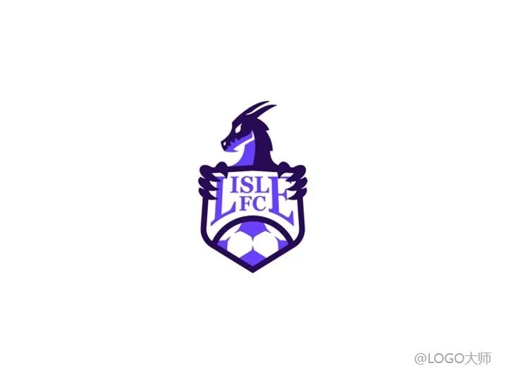 龙主题创意logo设计欣赏,龙logo设计中国风