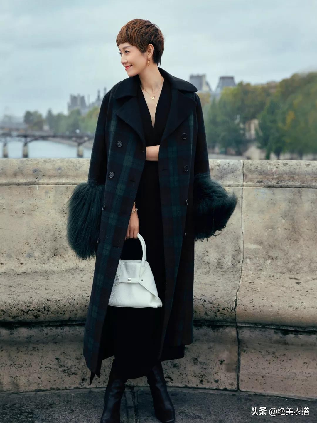 陈数的精致干练穿搭,陈数气质职场穿搭