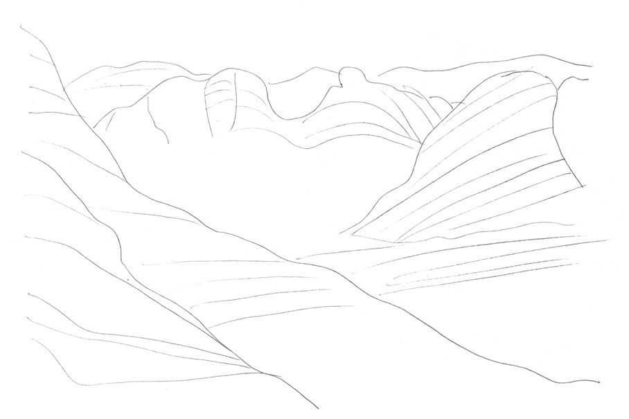 石头画零基础入门教程,一步一步教你画石头