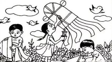 植树节看图写话一年级20至30字,一年级给奶奶吃苹果看图写话30字