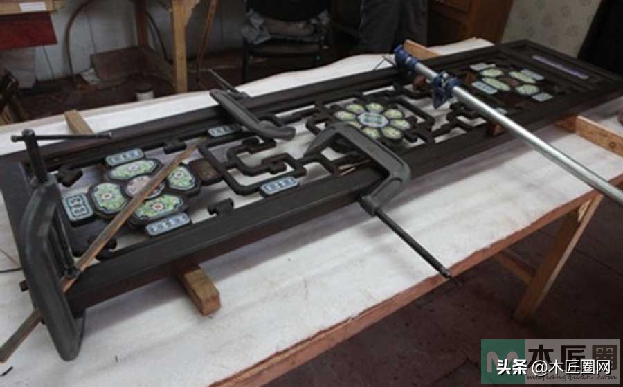 老家具修复全过程,榫卯老家具修复
