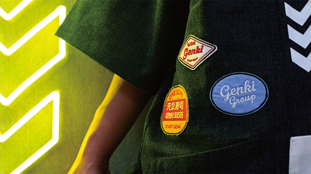 寿司品牌设计,不同口味的寿司logo及设计理念