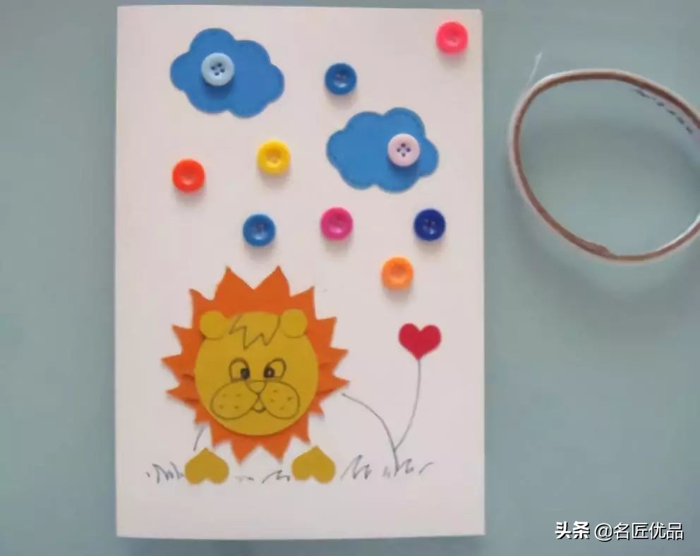 用黏土做简单又可爱的小狮子,小狮子粘土手工制作教程