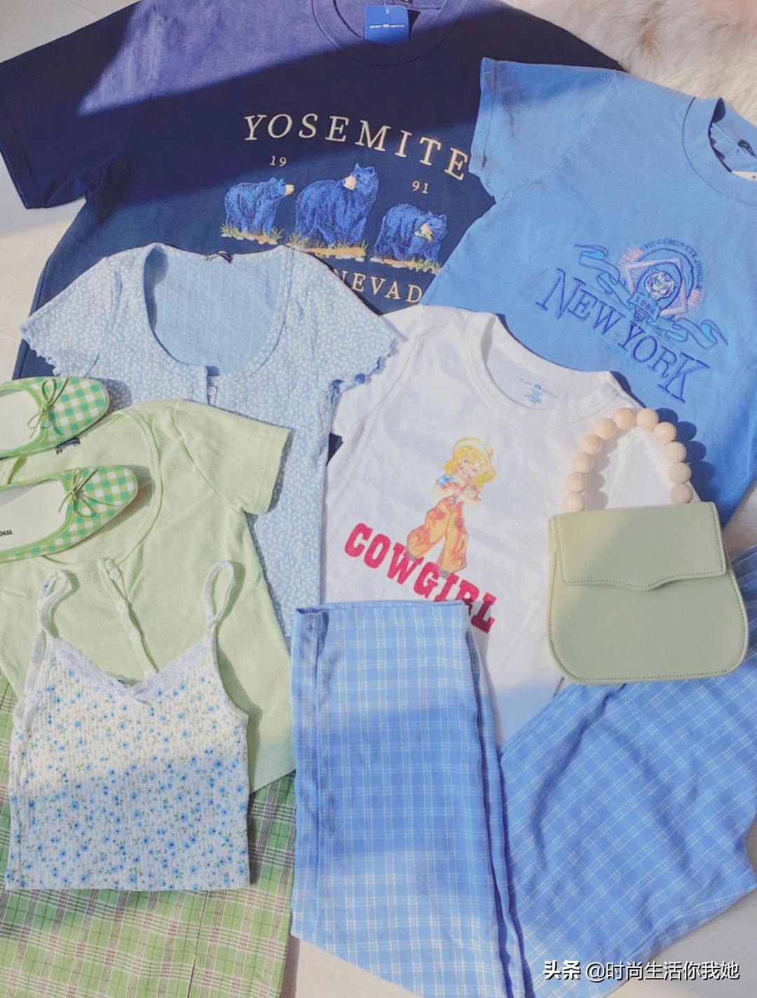 小个子穿搭145-150高腰裤子,小个子穿搭150高腰上衣