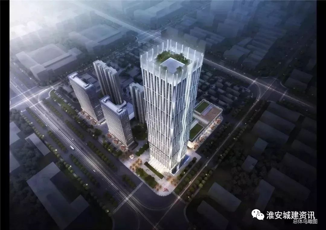 淮安即将建设的地标,淮安三个超高层地标最新进展