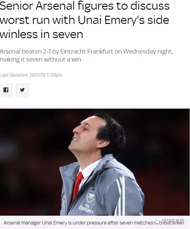 天亮还早！阿森纳长期主帅目标是关系户？传枪手冬窗有意收购J罗