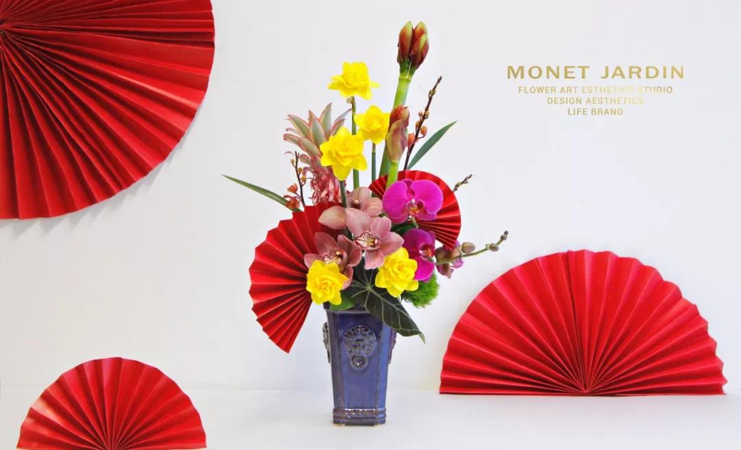 有年味儿的主题,有新年味儿的花