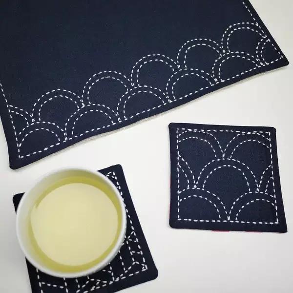 刺子绣边缘如何绣,刺子绣衣服视频教程