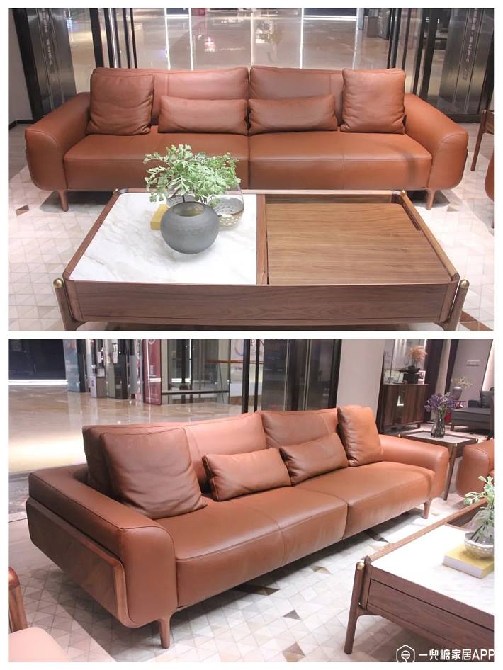 精选10款新中式真皮沙发组合推荐,实木沙发测评性价比