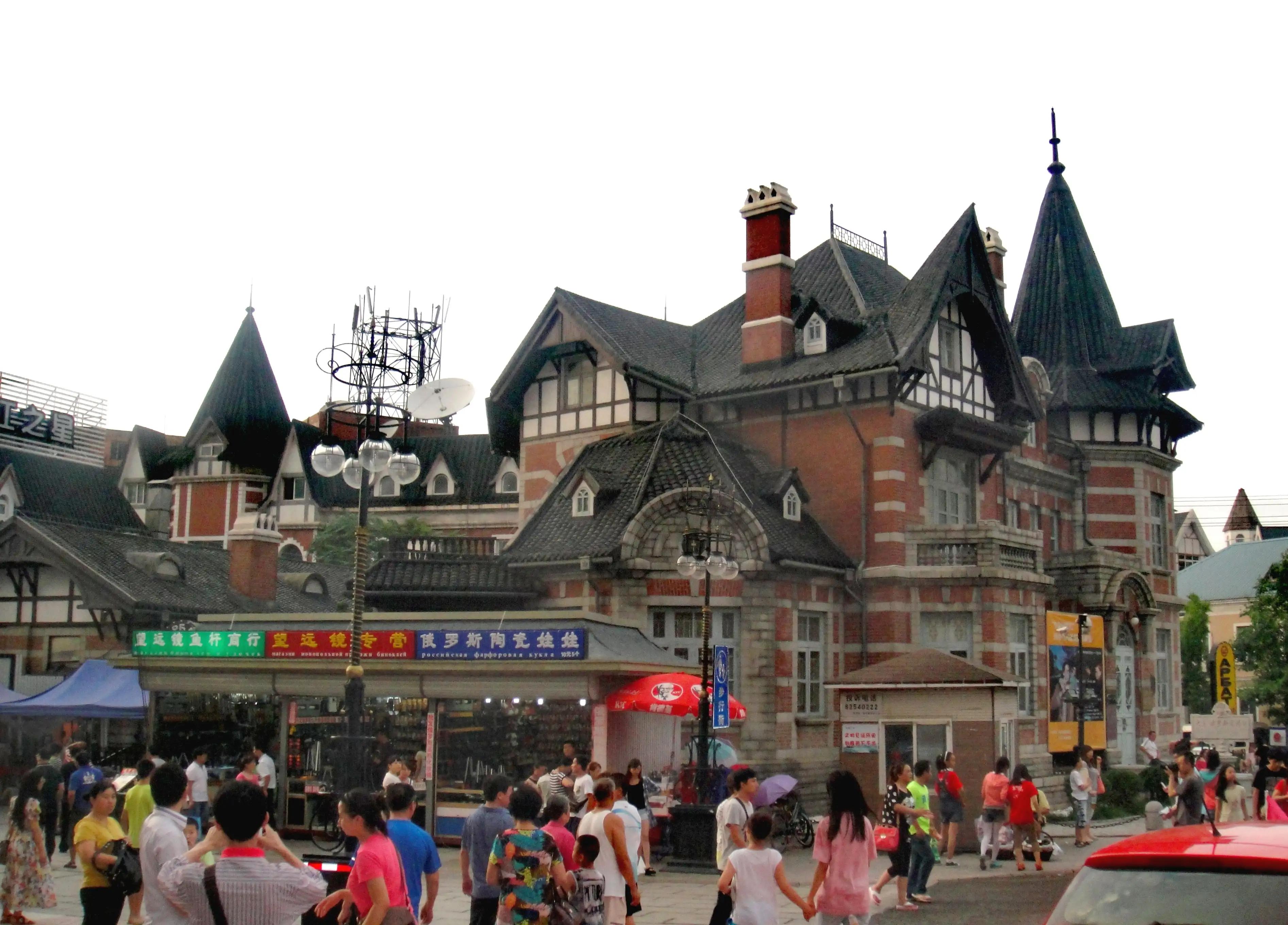 大连俄罗斯风情一条街老建筑,俄罗斯风情一条街大连坐几路车