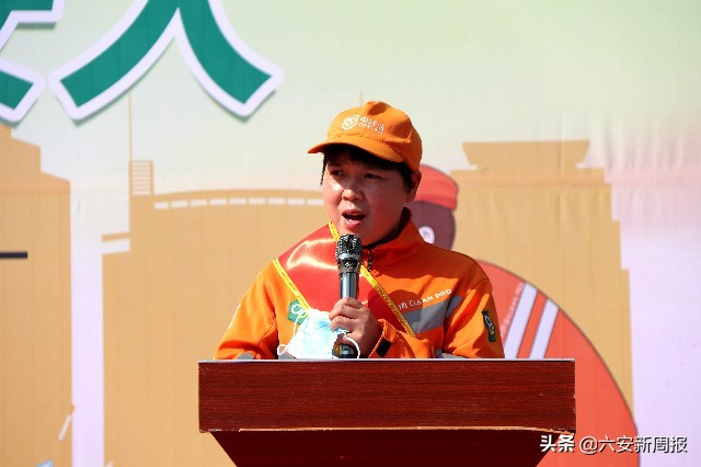 关爱城市黄玫瑰做文明有礼六安人！“最美环卫工人”点亮2021“环卫工人节”