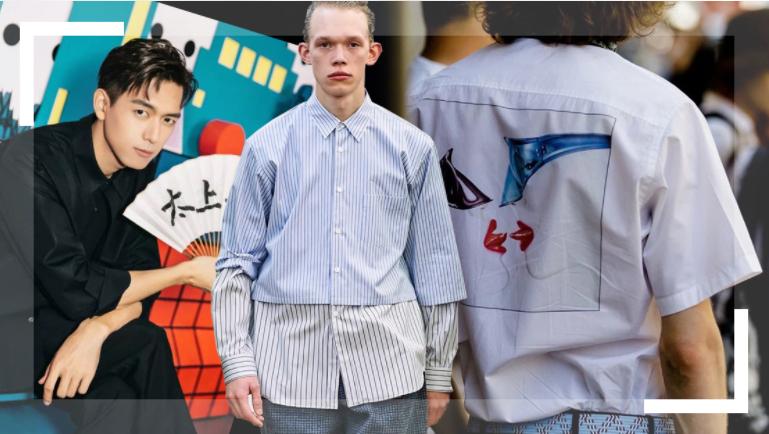艺术衬衣男,艺术纯棉衬衫男
