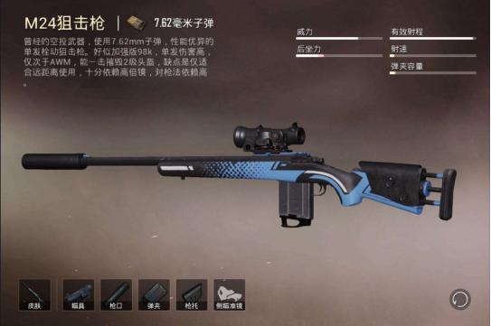 和平精英伤害最高的击狙枪,和平精英十大狙击枪刷新点