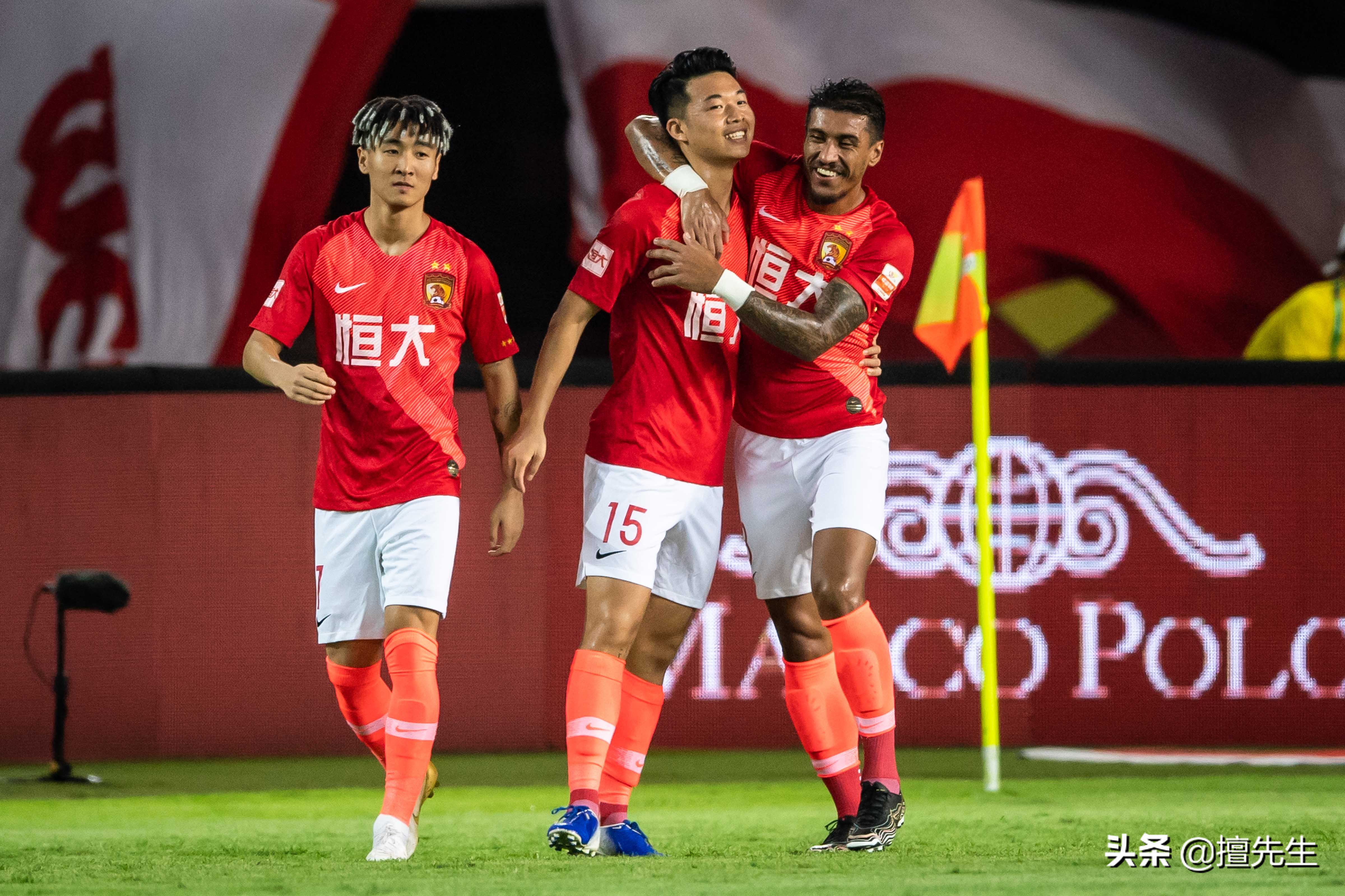 恒大对华夏韦世豪高光,恒大对比国安的影响力