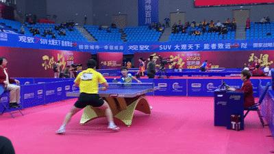 国乒男双险胜,国乒全线晋级樊振东王楚钦险胜