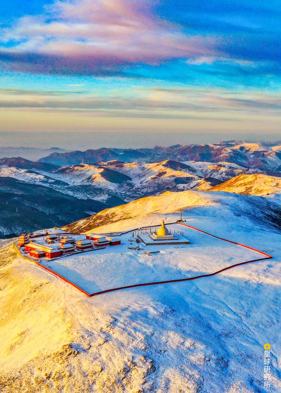 冬季五台山哪个台值得去,五台山南台顶最值得去