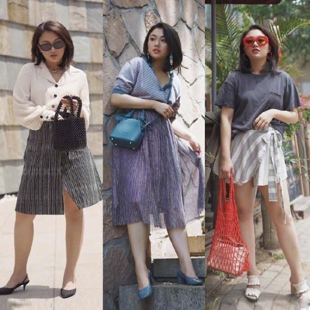 胖mm这几套搭配高级又显瘦，轻松变身气质女神