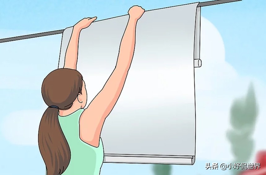 日常生活小常识家庭清洁小妙招,如何清洁卷帘窗