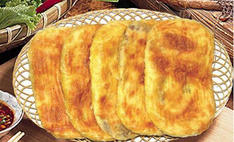 简单又美味的烧饼好吃到停不下来,像面包一样外酥里嫩的烧饼