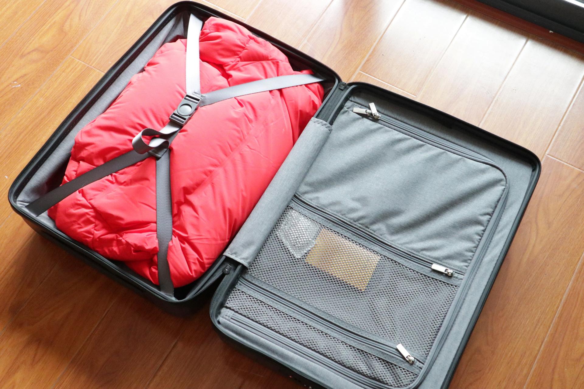 地平线8号拉杆箱视频,地平线八号行李箱能装多少