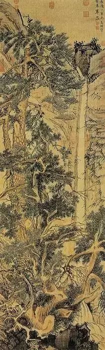 明代夏芷国画山水作品高清大图,明代100幅山水精品赏析第二辑