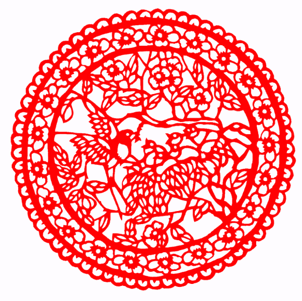 民俗窗花介绍,民俗传统剪纸