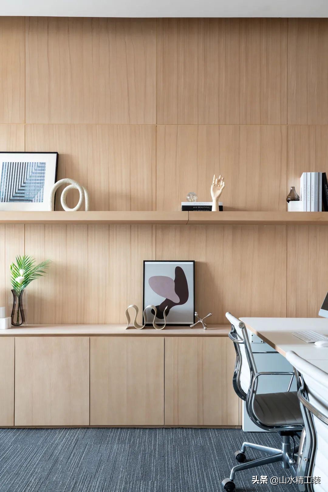 中国十大公装设计「山水精工装」丨赋予自然情绪的办公样板间