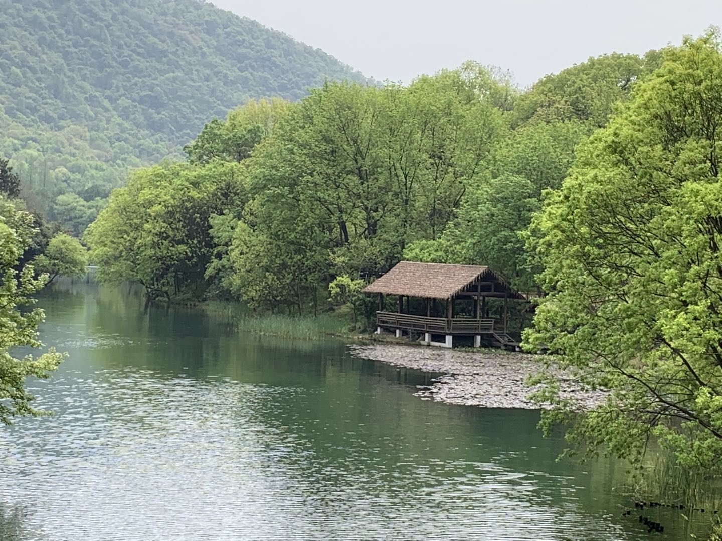 浴鹄湾茅家埠乌龟潭步行路线,浴鹄湾景区