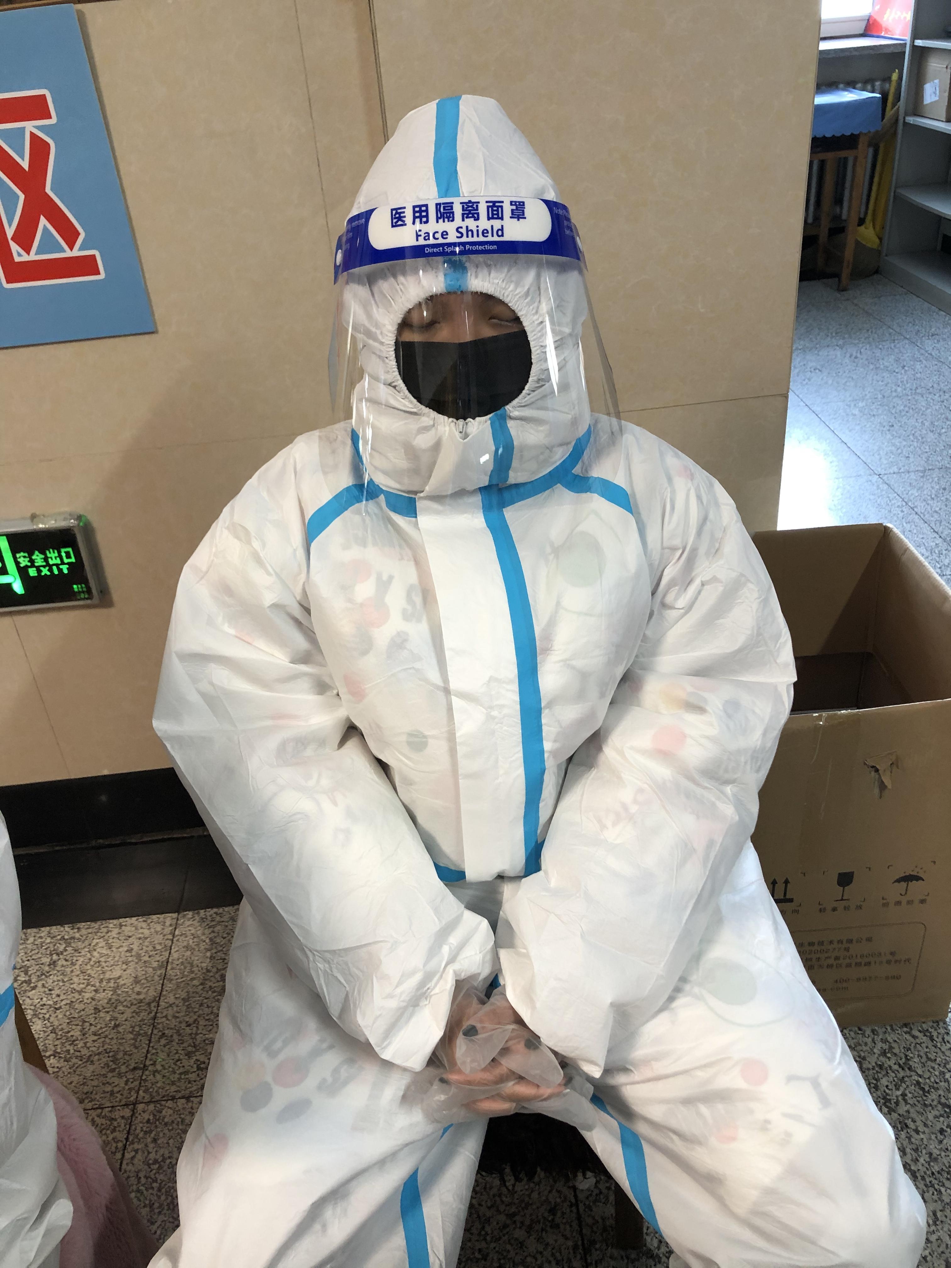 母女抗疫,哈尔滨抗疫中最感动的瞬间